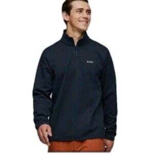 Timberland Men's Blue Quarter Zip Pullover Heavyweight Sweater  3XL